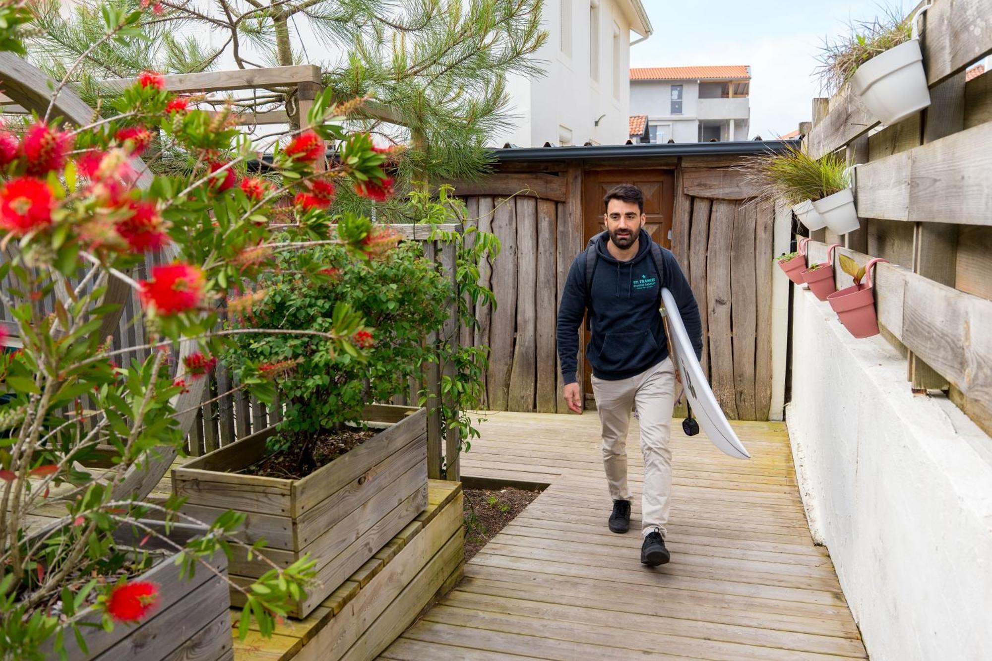 Ted Surf House Bed & Breakfast Capbreton Exterior photo